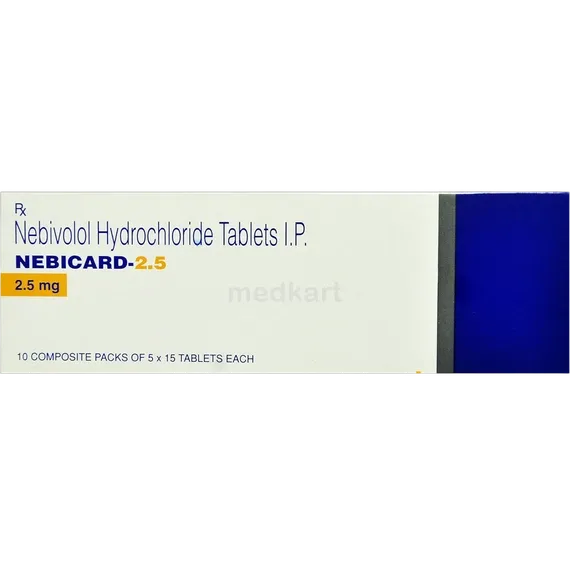 nebicard 2.5mg tablet 15's
